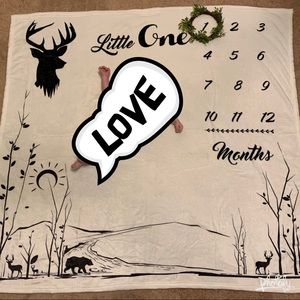 Baby Milestone blanket